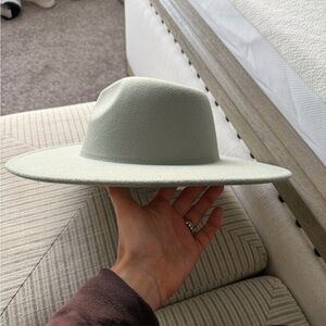 Anthropologie Light teal hat